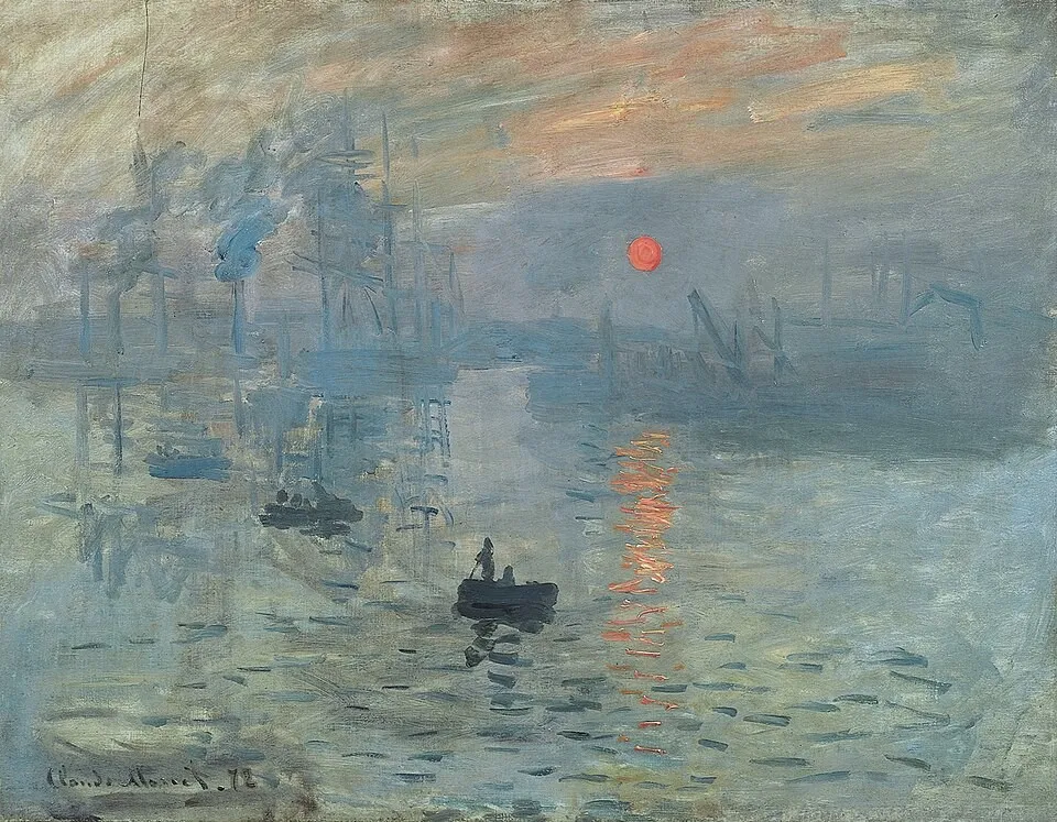 Impression, Soleil levant de Monet